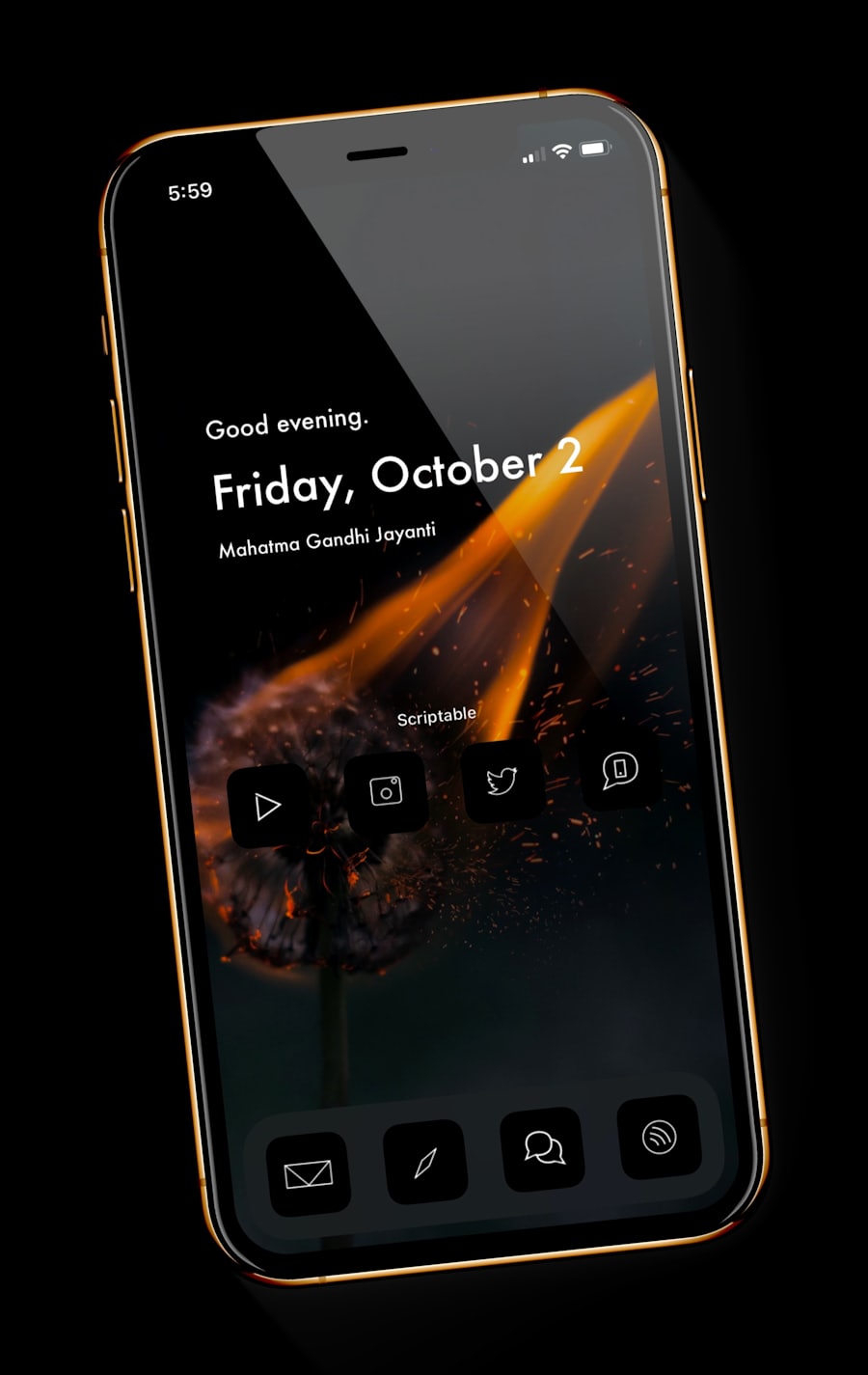 A smartphone